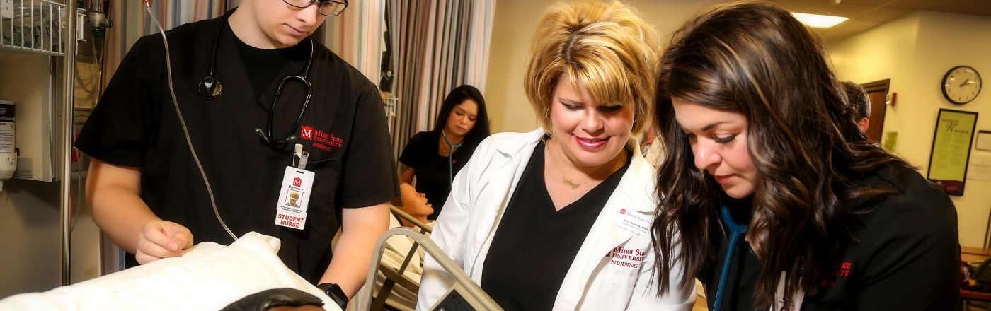 Nursing Instructor and Students